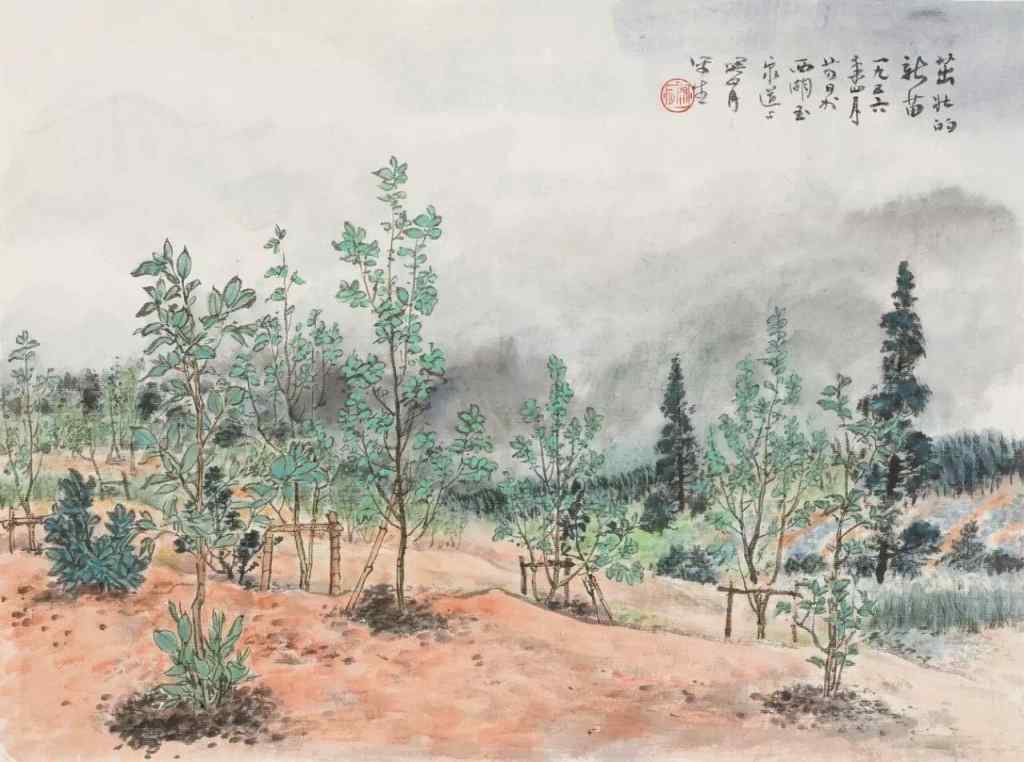 中国古风诗意水墨画桌面壁纸