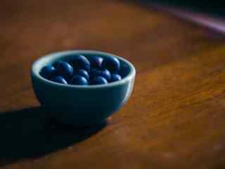 蓝莓唯美图片写真