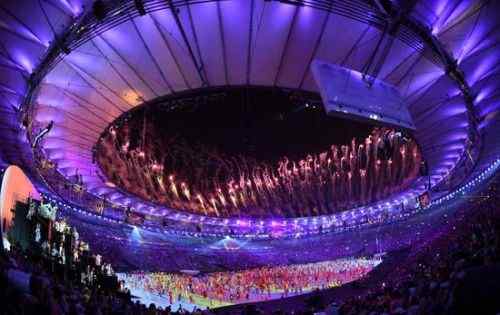 里约奥运会精彩开幕式图片桌面下载