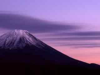 唯美意境日本富士