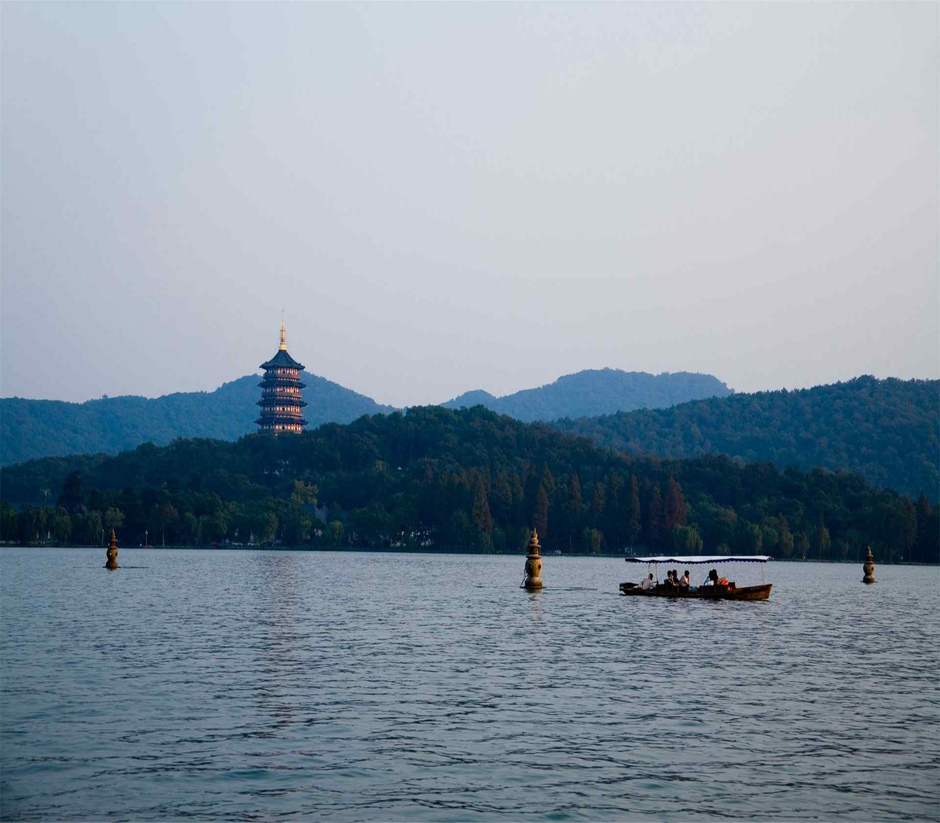 杭州西湖唯美风景图片高清桌面壁纸