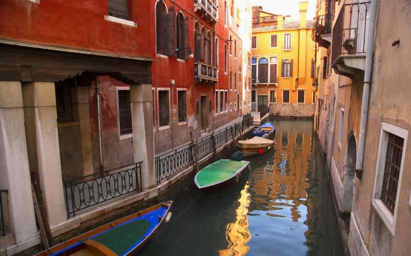 意大利风光水上城市威尼斯桌面壁纸