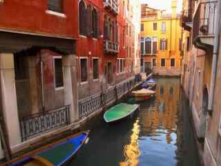 意大利风光水上城市威尼斯桌面壁纸