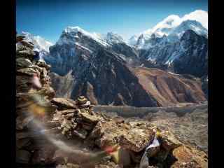 西藏风景之雪山高
