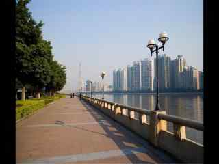 羊城广州河岸美景