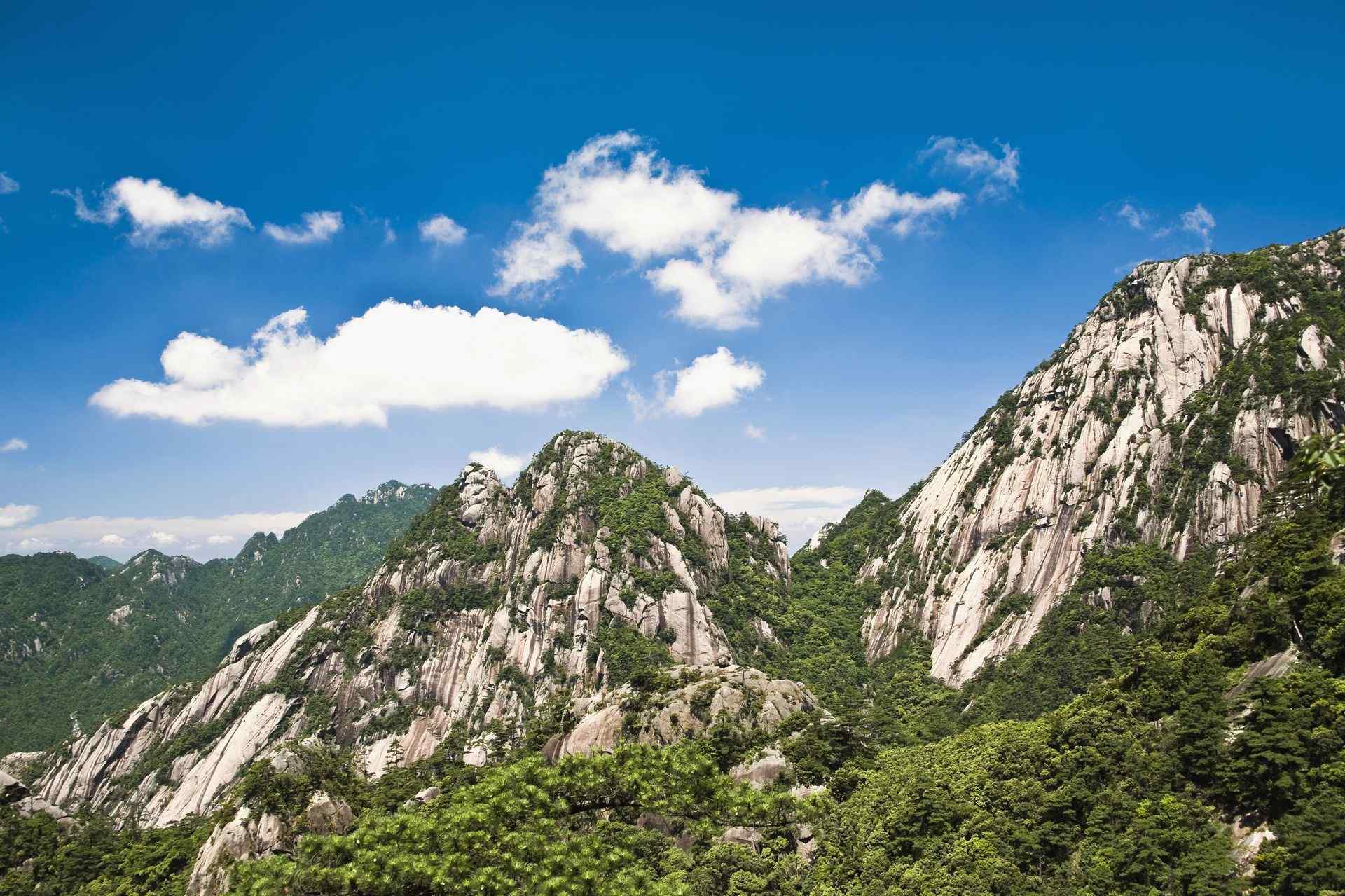 中国著名旅游景点黄山桌面壁纸