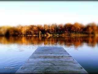 加拿大曼尼托巴风景桌面壁纸 第七辑 镜叶湖