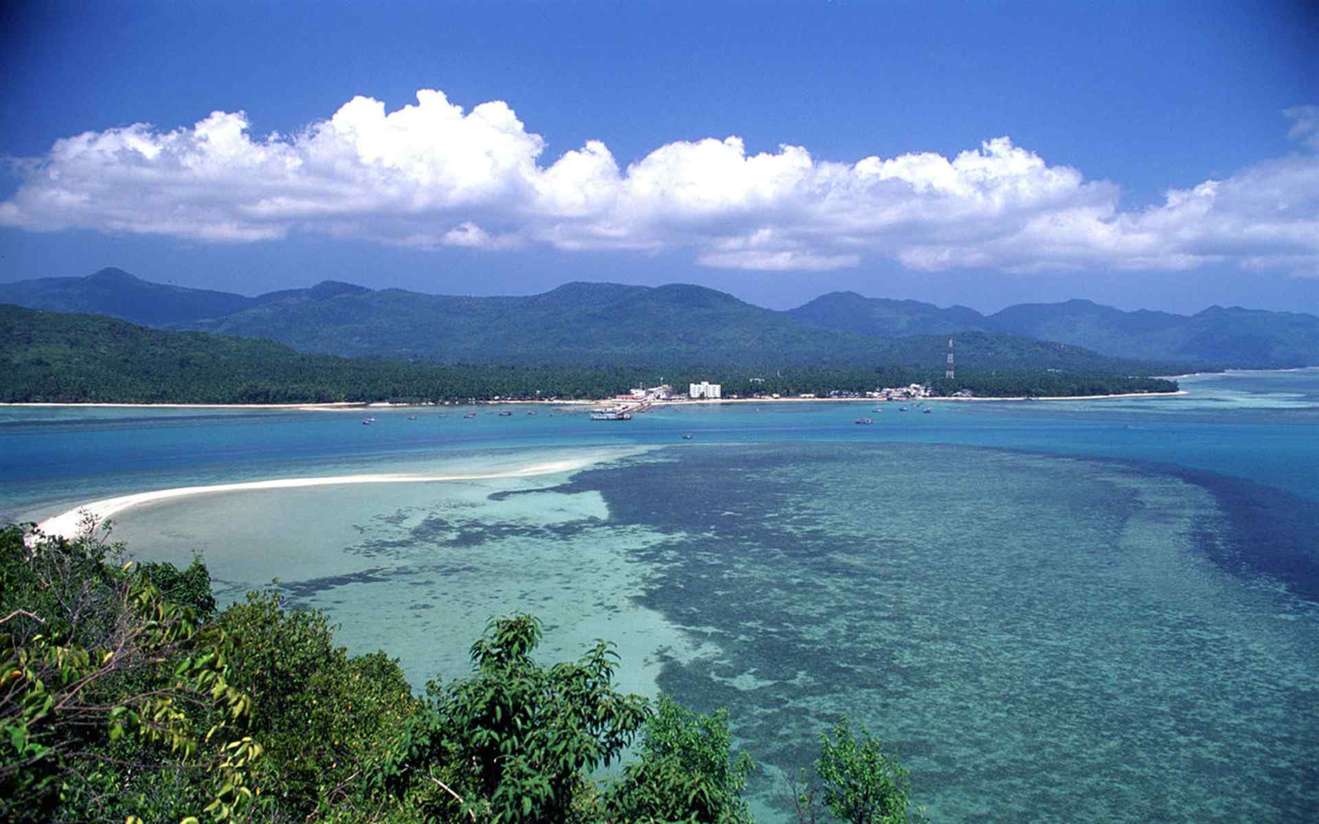 泰国芭提雅美丽海景桌面壁纸
