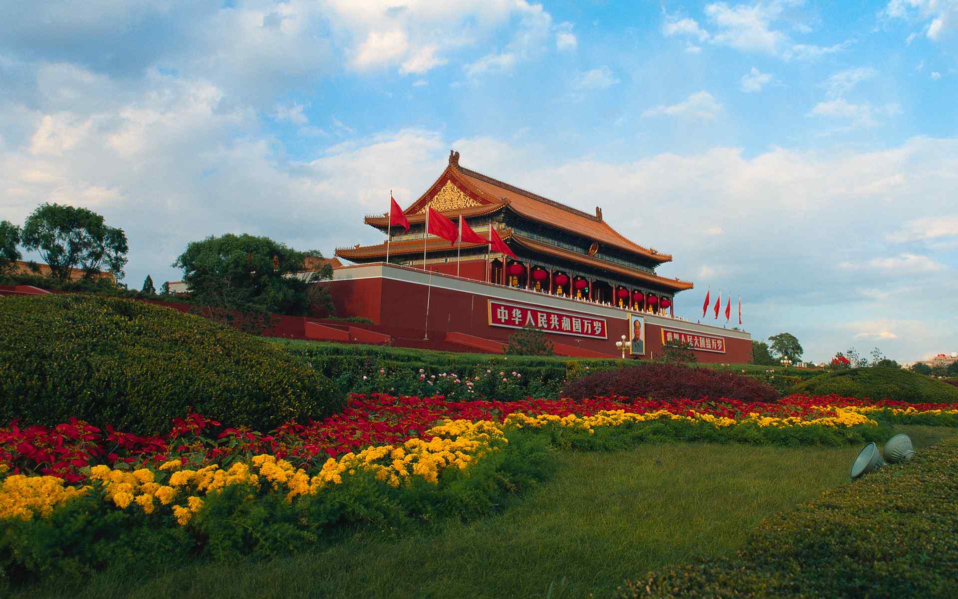 北京风景之天安门广场桌面壁纸