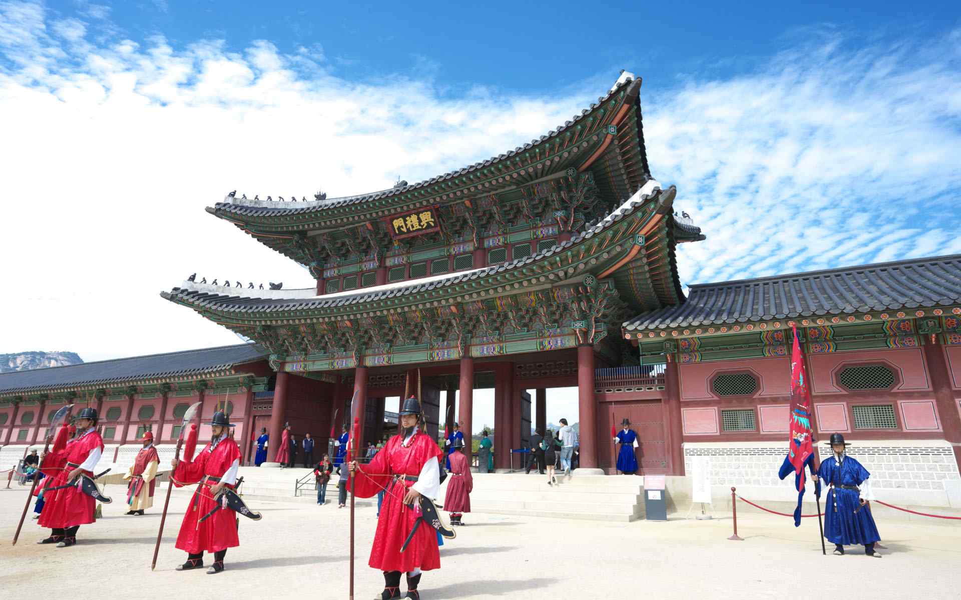 韩国古典宫殿桌面壁纸第一辑