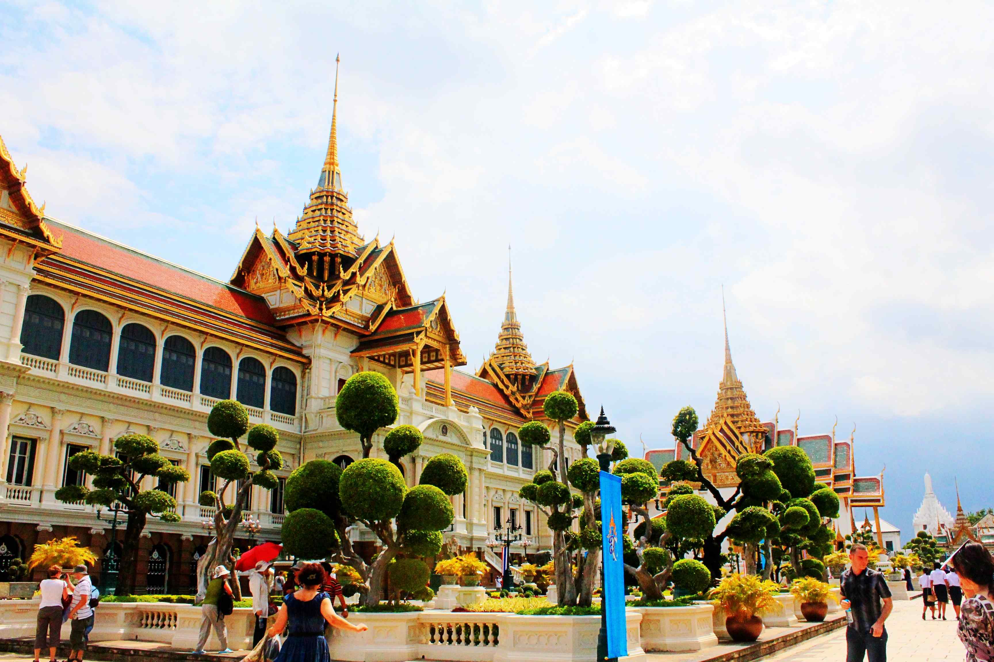 泰国风景大皇宫高清桌面壁纸