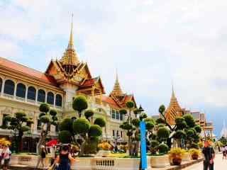泰国风景大皇宫高清桌面壁纸