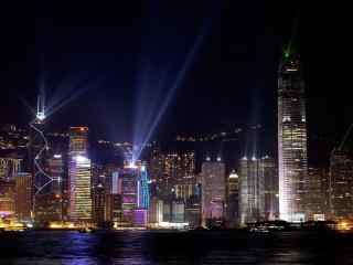 香港维多利亚港夜景桌面壁纸第三辑