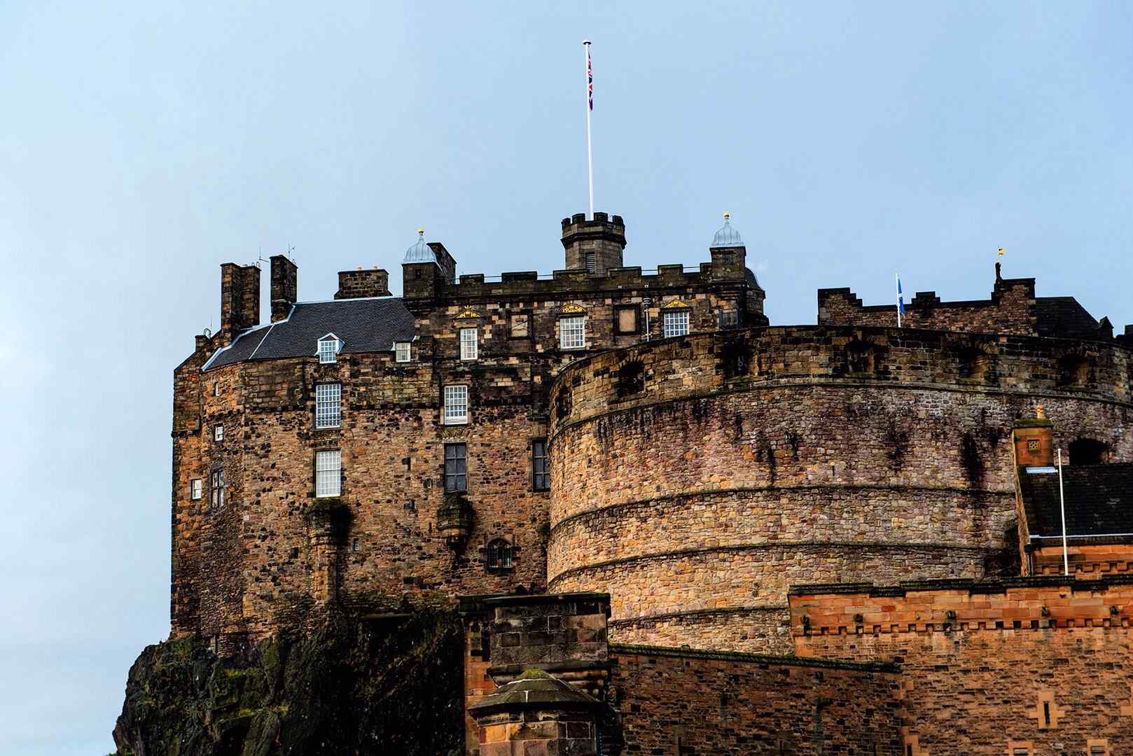 苏格兰爱丁堡城堡高清图片桌面壁纸