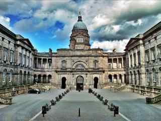 苏格兰爱丁堡大学风景图片桌面壁纸