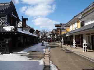雪国北海道唯美雪景桌面壁纸8