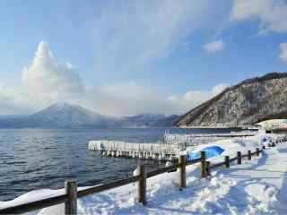 雪国北海道唯美雪景桌面壁纸7