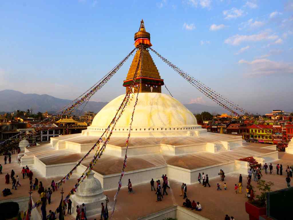 尼泊尔宗庙人文建筑高清风景壁纸