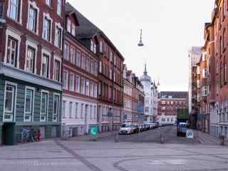 丹麦哥本哈根城市街景摄影桌面壁纸