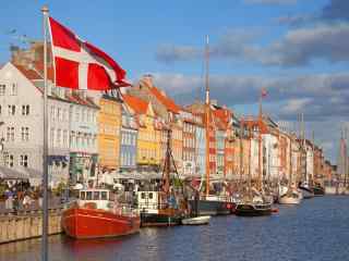 丹麦哥本哈根城市风光摄影桌面壁纸