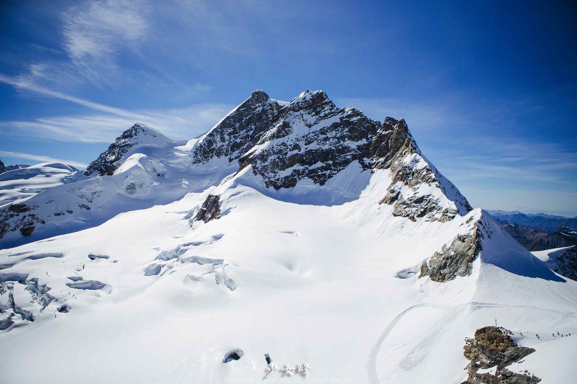 瑞士雪山风景壁纸图片下载