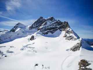 瑞士雪山风景壁纸