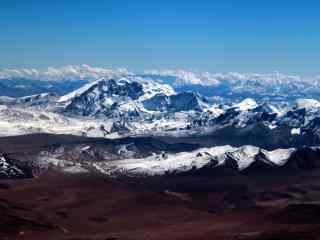 壮观的珠穆朗玛峰风景壁纸图片下载