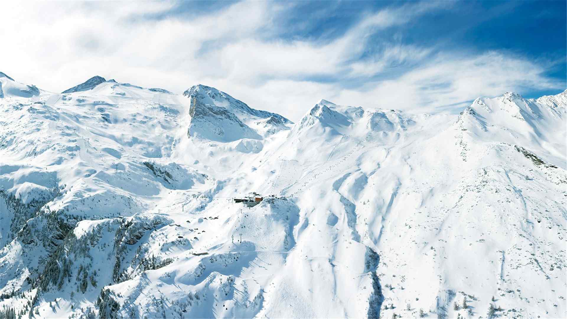 瑞士阿尔卑斯山湖泊风景壁纸图片下载（8张）