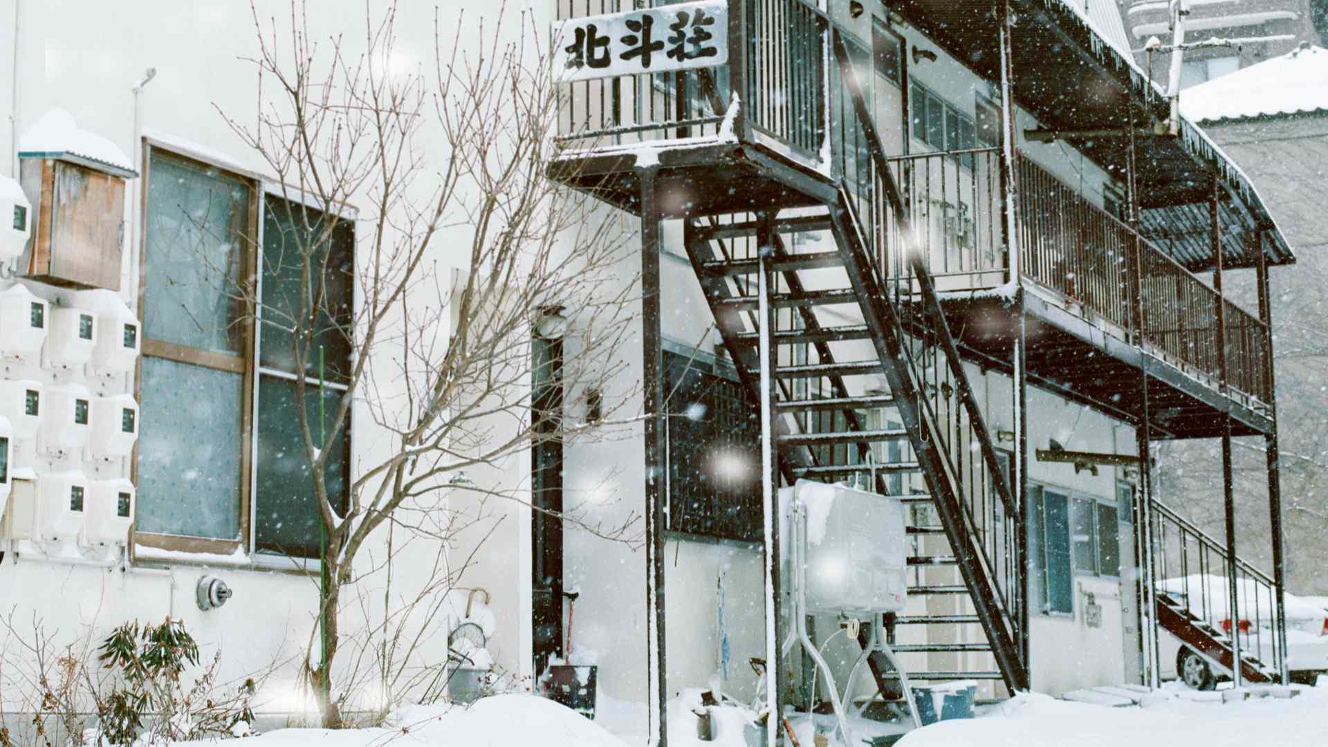 日本最美雪国摄影高清风景壁纸桌面下载