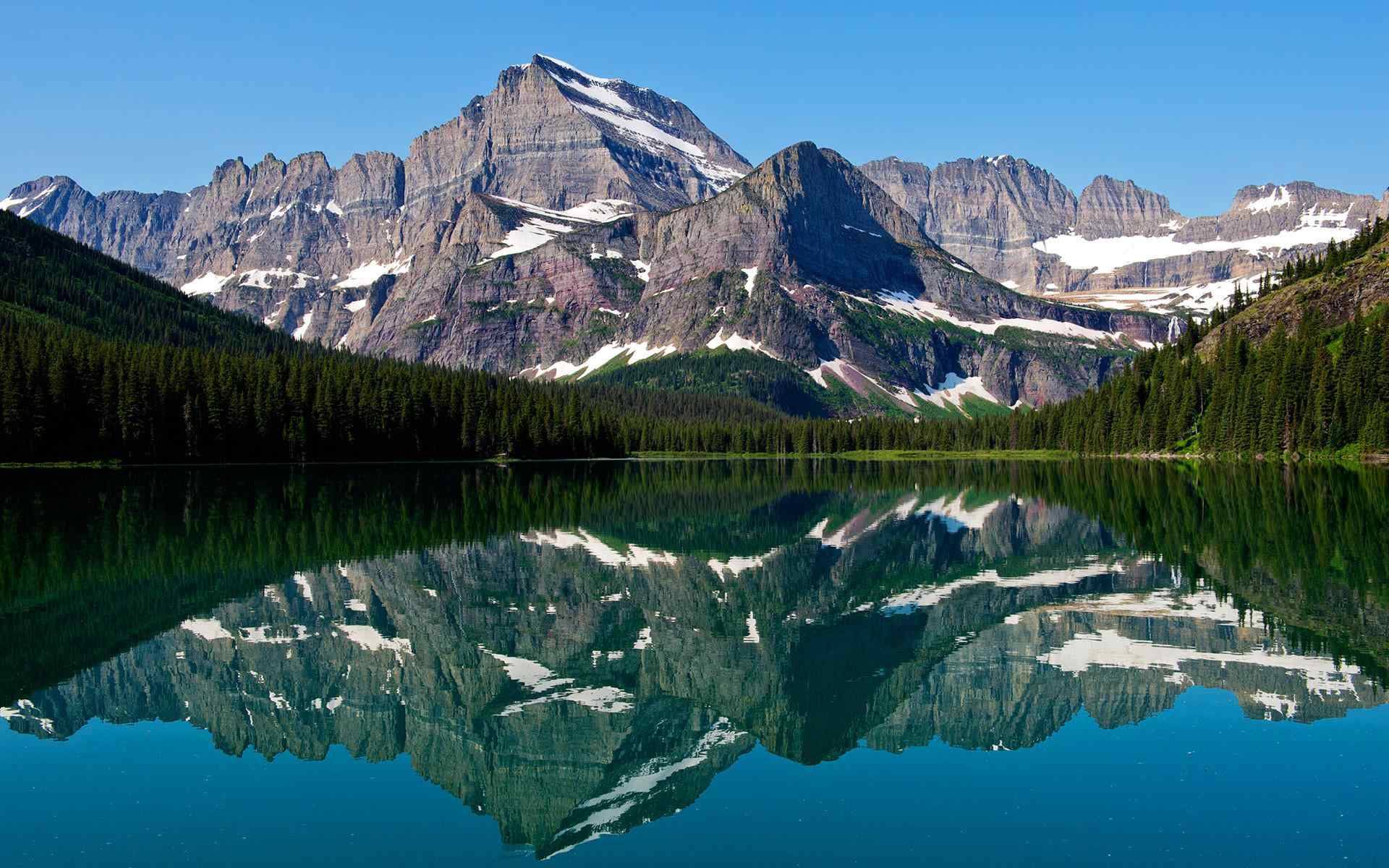 唯美的湖面高清摄影风景壁纸图片下载