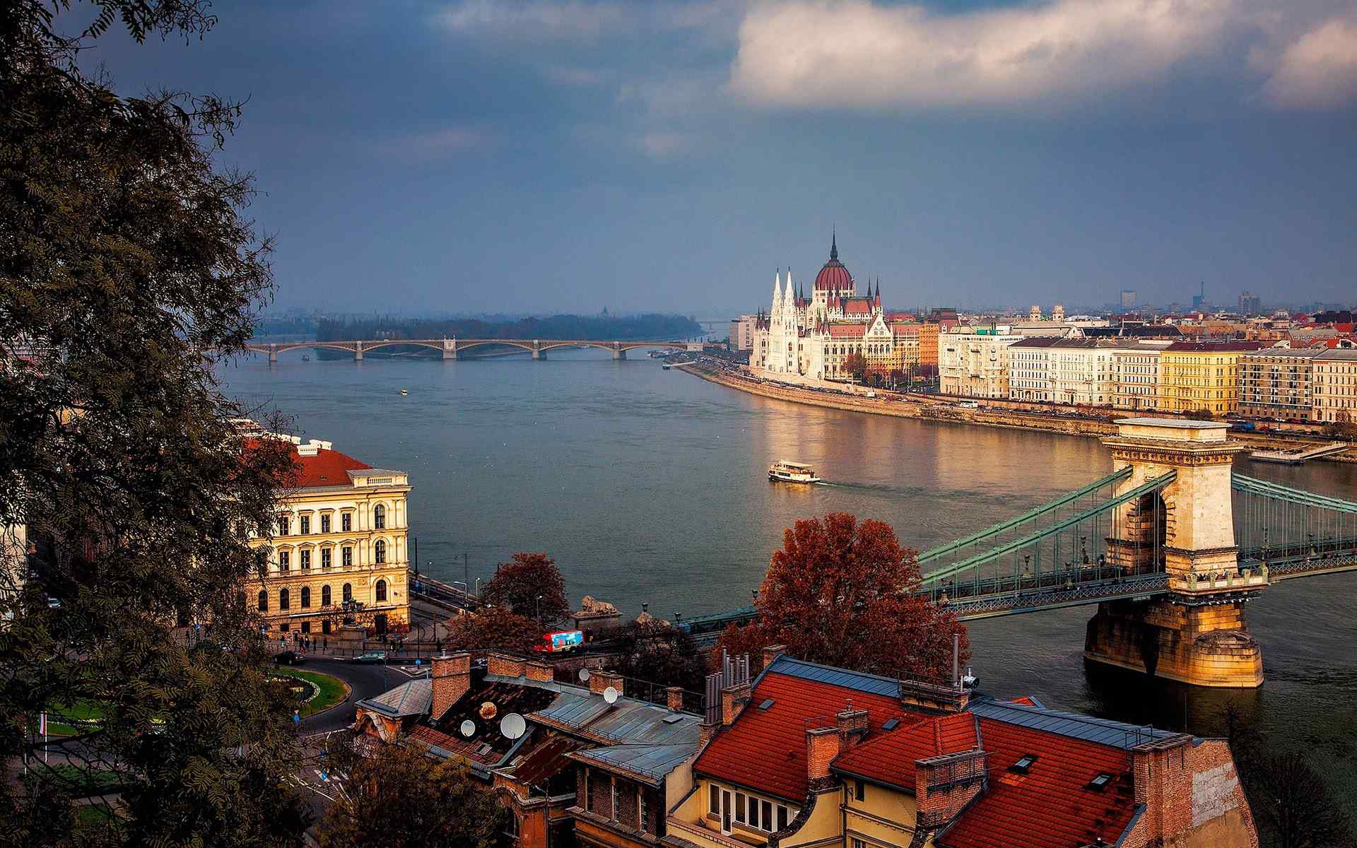 布达佩斯唯美城市风景桌面壁纸