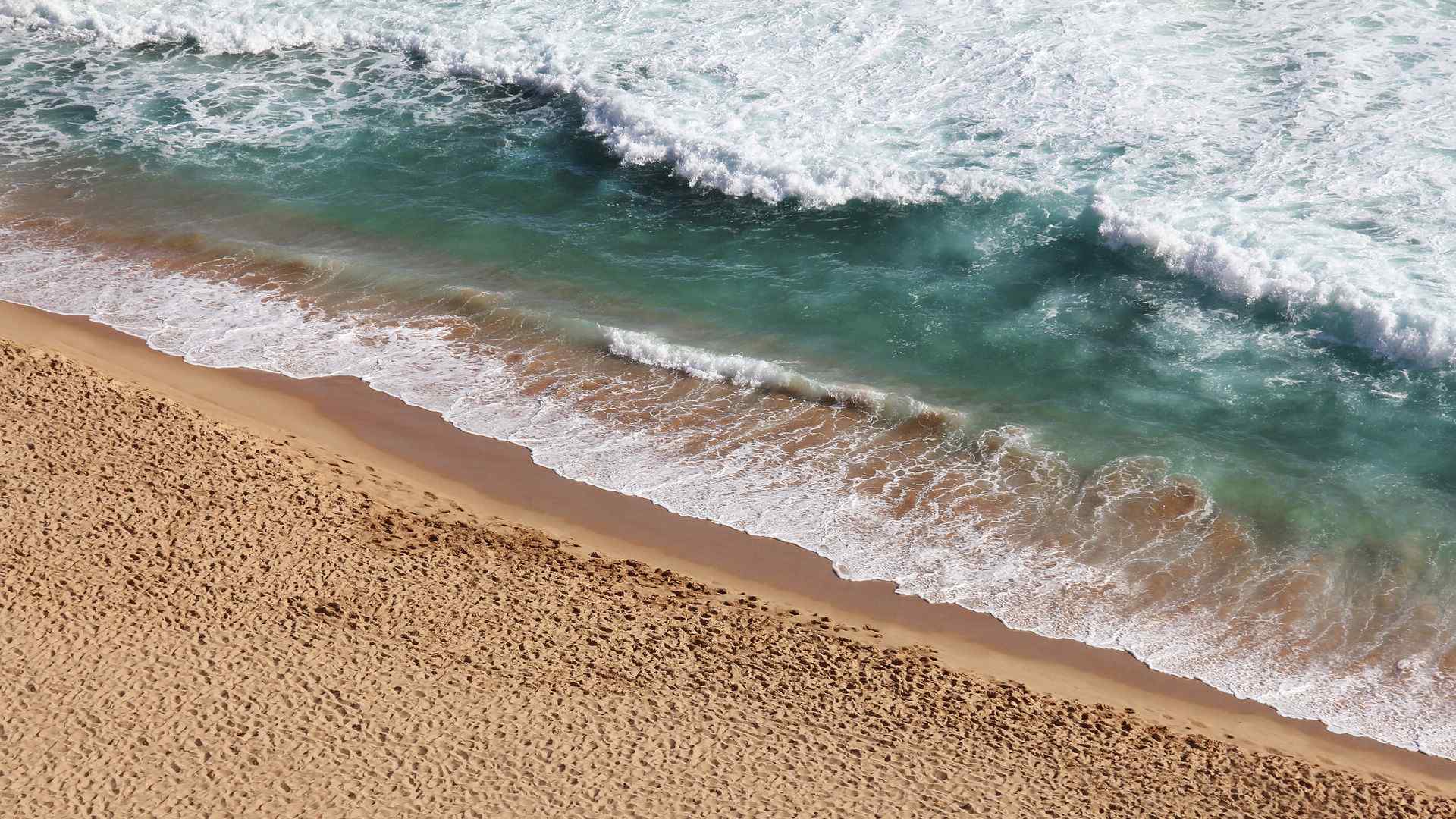 清新唯美的海浪浪花图片精选高清电脑壁纸