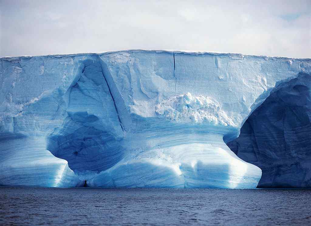 绮丽的北极冰川风景图片桌面壁纸