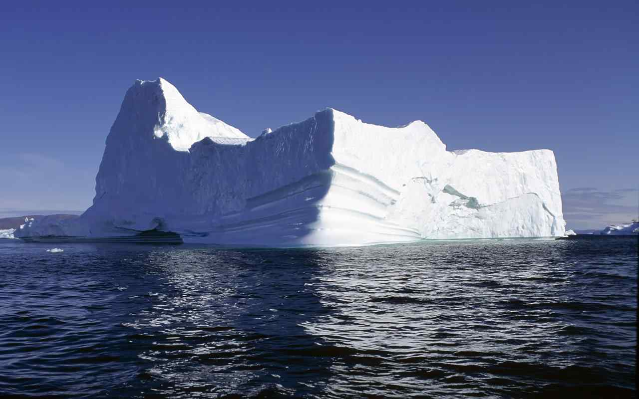 北极风光之冰山风景图片桌面壁纸
