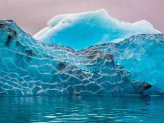 美丽的北极冰川风景图片桌面壁纸