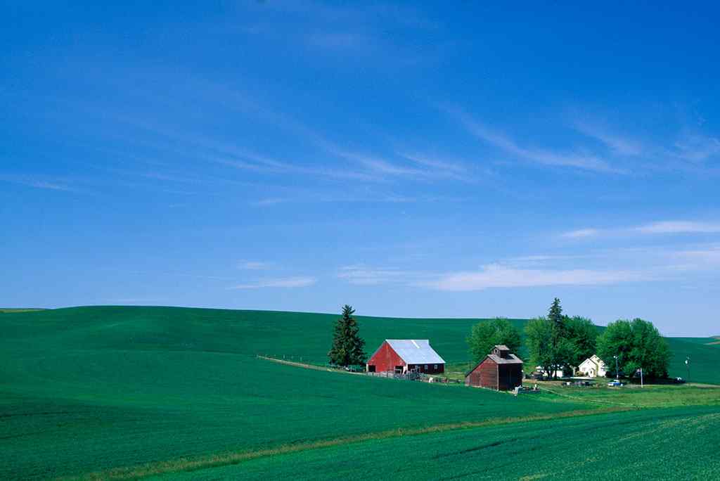 美国农场风景图片壁纸