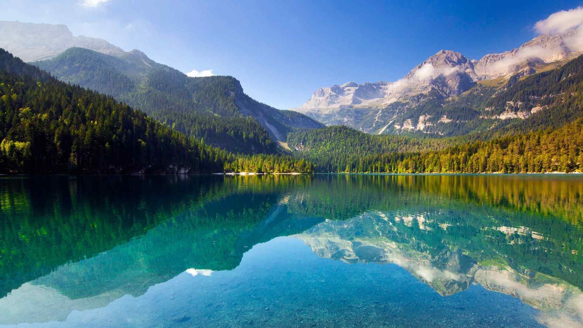 俄罗斯贝加尔湖美丽风景高清风景图片桌面壁纸