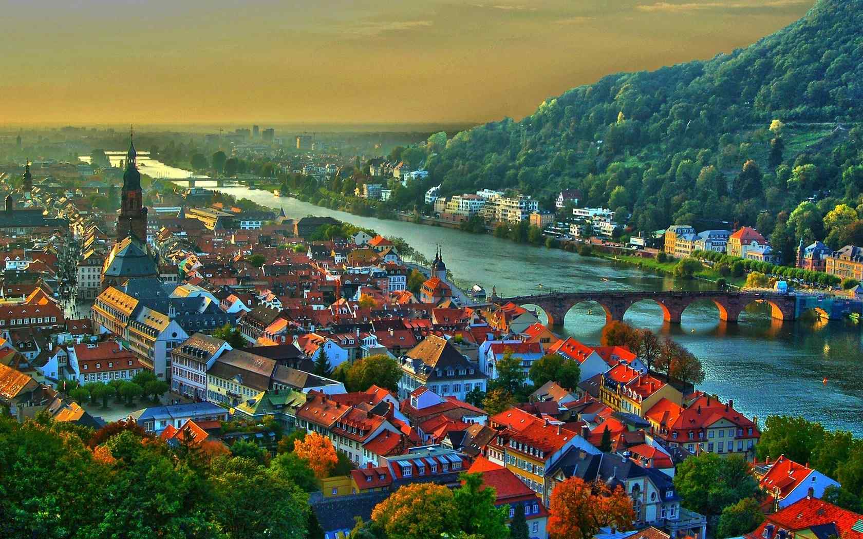 德国风情风景图片桌面壁纸