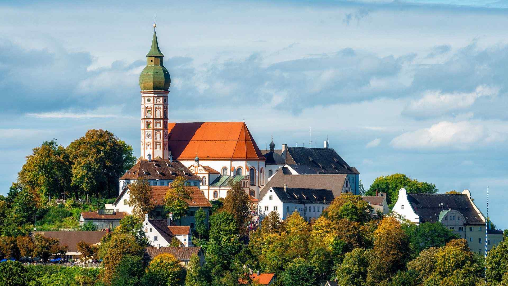德国古堡风景图片桌面壁纸