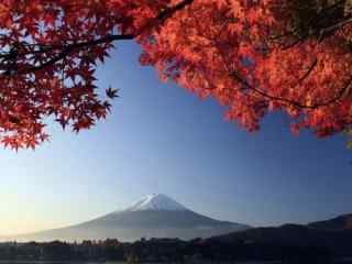 日本风景唯美富士山风景图片桌面壁纸