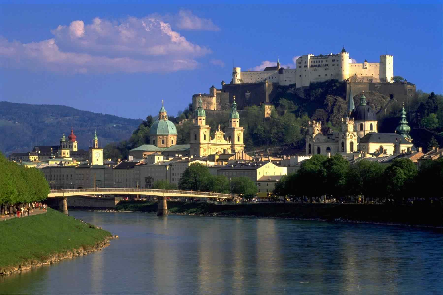 多瑙河风景图片桌面壁纸
