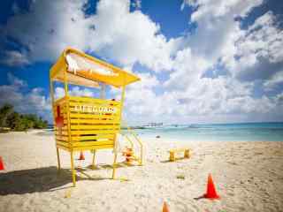 塞班岛夏日风情沙滩海洋风格图片桌面壁纸