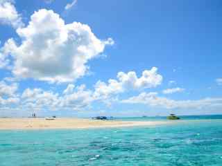 塞班岛碧海蓝天阳光灿烂风景图片高清桌面壁纸