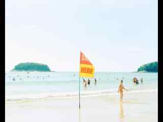 泰国普吉岛小清新海边风景图片高清桌面壁纸