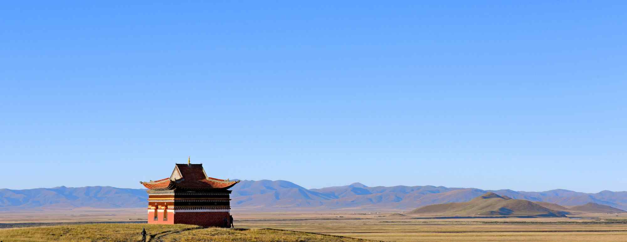 唯美甘南藏区草原风景图片高清桌面壁纸