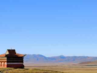 唯美甘南藏区草原