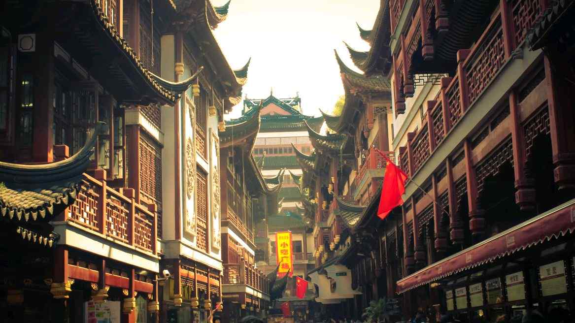 上海：城隍庙特色风景图片
