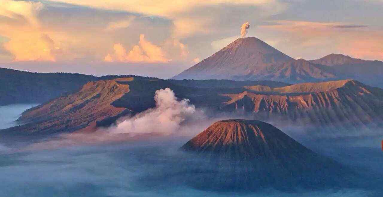 唯美的bromo火山图片