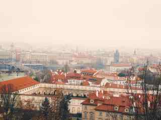 唯美布拉格欧洲建筑风景图片高清桌面壁纸