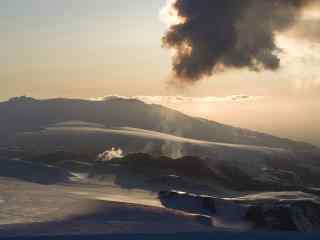 冰岛火山风景图片